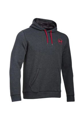 Under Armour logo-print hoodie - Grey