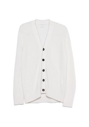 Eleventy contrasting-trim buttoned cardigan - Neutrals