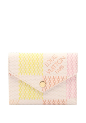Louis Vuitton Pre-Owned 2021-2026 Damierlicious Portefeuille Victorine small wallets - White