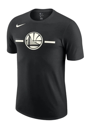 Nike x NBA Golden State Warriors round-neck T-shirt - Black