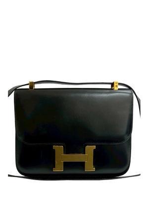 Hermès Pre-Owned 1989 Box Calf Constance 23 crossbody bag - Black