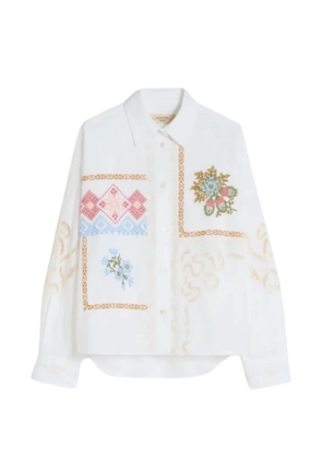 Weekend Max Mara embroidered shirt - White