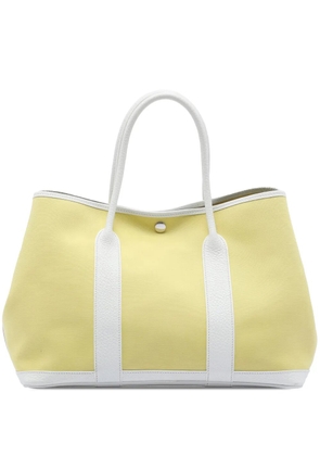 Hermès Pre-Owned 2014 Toile and Negonda Garden Party 36 tote bag - Yellow