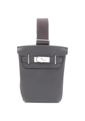 Hermès Pre-Owned 2023 PM Kelly Akkad leather backpack - Grey