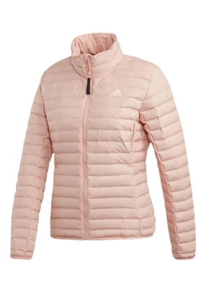 adidas horizontal-quilt puffer jacket - Pink