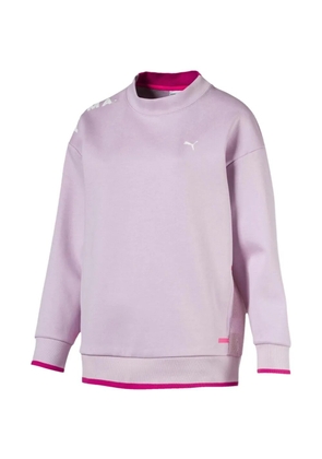 PUMA crew-neck sweatshirt - Purple