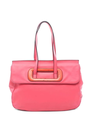 Loewe Pre-Owned 2000s Anagram leather tote bag - Pink