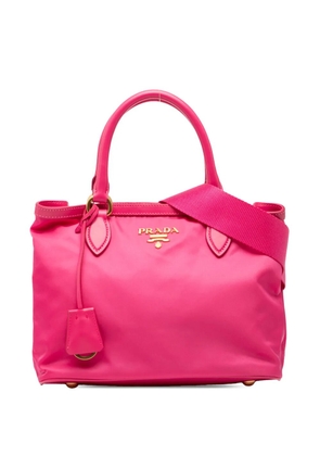 Prada Pre-Owned 2000-2025 Tessuto satchel - Pink