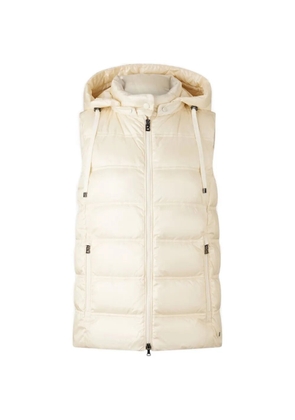 BOGNER Liddy detachable-hood quilted gilet - Neutrals