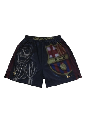 Travis Scott x Nike x FC Barcelona Skeleton Home shorts - Black