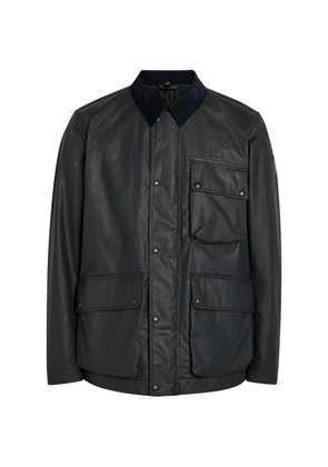 Belstaff Incline corduroy-collar jacket - Blue