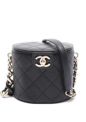 CHANEL Pre-Owned 2019 chain-strap vanity case - Black