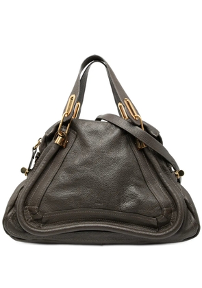 Chloé Pre-Owned 2012 Medium Leather Paraty satchel - Grey