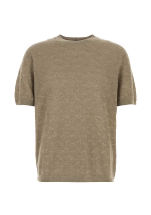 Giorgio Armani crew-neck T-shirt - Neutrals