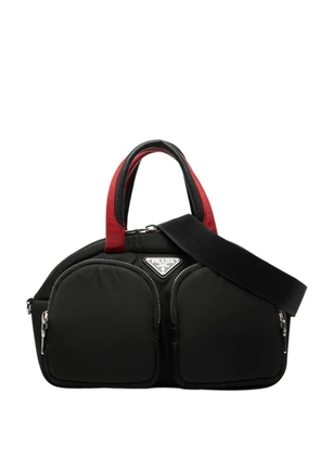 Prada Pre-Owned 2013-2025 Tessuto Pocket Top Handle Cargo Bag satchel - Black