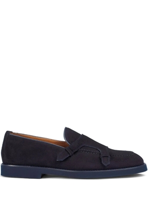 Doucal's suede loafers - Blue