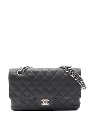 CHANEL Pre-Owned 2012 Double Flap diamond-quilting shoulder bag - Black