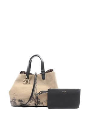 Christian Dior Pre-Owned 2010s large Toujours Oblique reversible tote bag - Neutrals