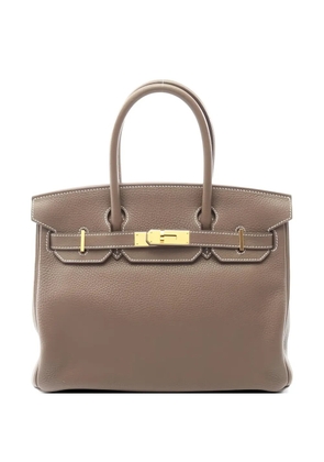 Hermès Pre-Owned 2018 30 Birkin tote bag - Neutrals