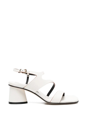 Donnarì strappy leather sandals - White