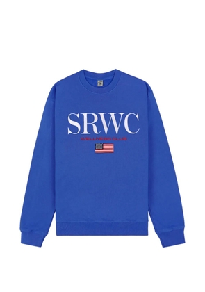 Sporty & Rich Nautical flag print sweatshirt - Blue