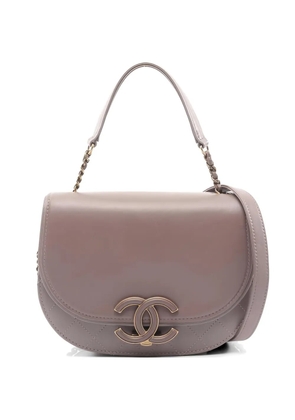 CHANEL Pre-Owned 2017-2018 Coco Curve Flap chain shoulder bag - Grey