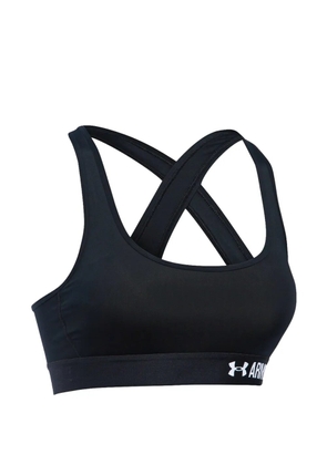 Under Armour Crossback Sports logo detail bra - Black