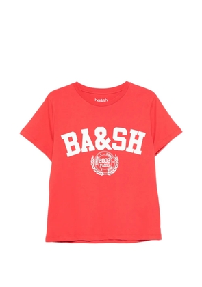 Ba&Sh Ioni short-sleeve graphic-print T-shirt - Red
