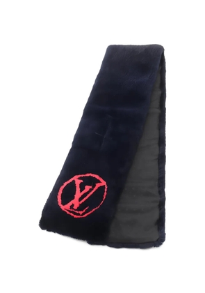 Louis Vuitton Pre-Owned 2017 Vison LV Cozy scarf - Blue