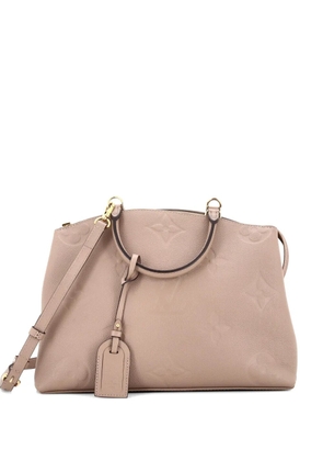 Louis Vuitton Pre-Owned Grand Palais Handbag Monogram Empreinte Giant shoulder bag - Neutrals