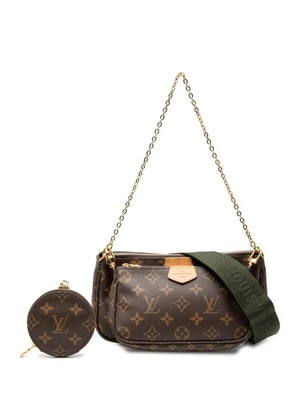 Louis Vuitton Pre-Owned 2021 Monogram Multi Pochette Accessoires satchel - Brown
