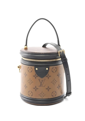 Louis Vuitton Pre-Owned 2018 Cannes Monogram Reverse cylindrical handbag - Neutrals