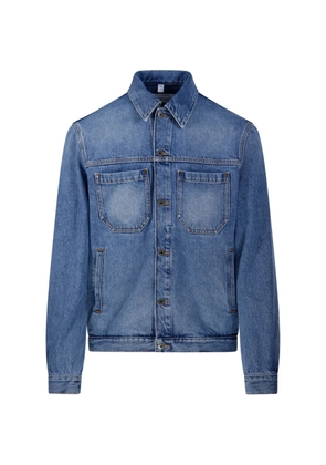 Off-White pocket denim jacket - Blue