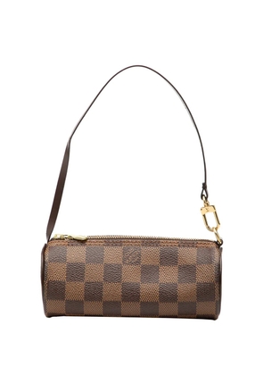 Louis Vuitton Pre-Owned 1990-2010 Damier Ebene Papillon Pochette handbag - Brown