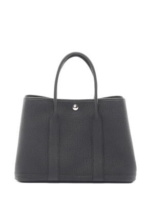 Hermès Pre-Owned 2025 TPM Garden Party grained-leather tote bag - Black
