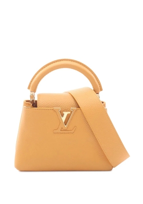 Louis Vuitton Pre-Owned 2021-2026 Taurillon Mini Capucines satchel - Yellow