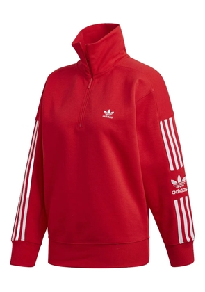adidas half-zip sweatshirt - Red