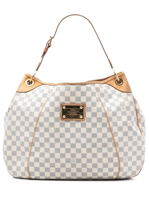 Louis Vuitton Pre-Owned 2008 Damier Azur Galliera GM shoulder bag - White