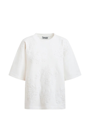 Essentiel Antwerp floral-pattern T-shirt - White