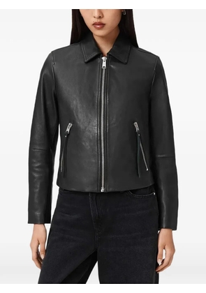 AllSaints Danbury zip-detail jacket - Black