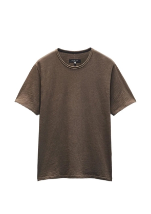 rag & bone Classic Flame T-shirt - Brown
