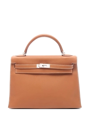Hermès Pre-Owned 2005 32 Kelly top-handle leather handbag - Brown