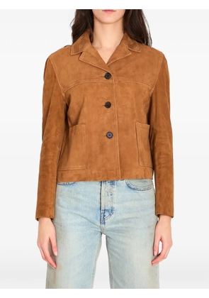 Arma suede jacket - Brown