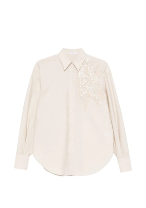 Brunello Cucinelli sequin shirt - Neutrals
