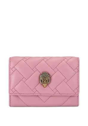 Kurt Geiger London quilted leather card holder - Pink