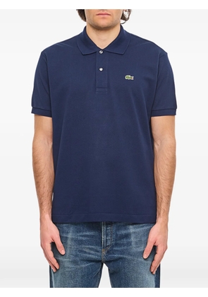 Lacoste embroidered-logo polo shirt - Blue