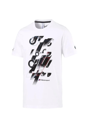 PUMA BMW Motorsport graphic-print T-shirt - White