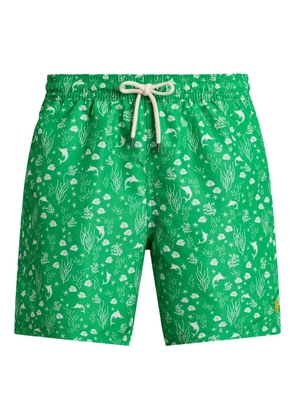 Polo Ralph Lauren Traveler printed swim shorts - Green