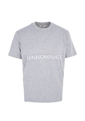 HINNOMINATE logo-detail T-shirt - Grey