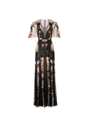 Temperley London Gilded gown dress - Black
